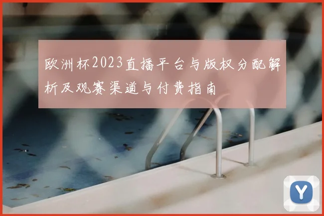 欧洲杯2023直播平台与版权分配解析及观赛渠道与付费指南